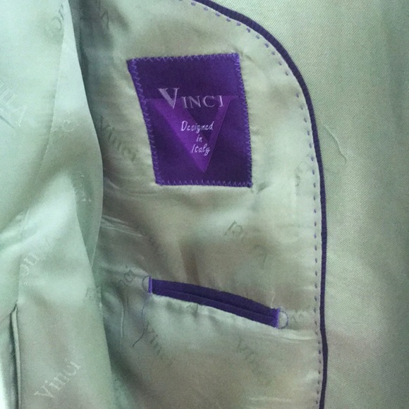 Vinci Men’s Suit (Apple Green) - Picture 4 of 4